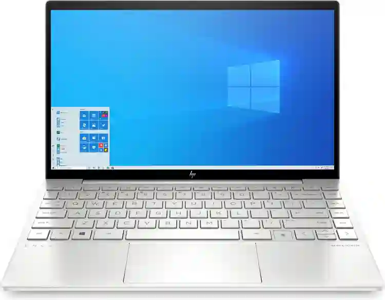 HP ENVY 13-ba0550nd DDR4-SDRAM Notebook 33,8 cm (13.3") 1920 x 1080 Pixels Intel® 10de generatie Core™ i5 8 GB 512 GB SSD NVIDIA GeForce MX350 Wi-Fi 6 (802.11ax) Windows 10 Home Zilver