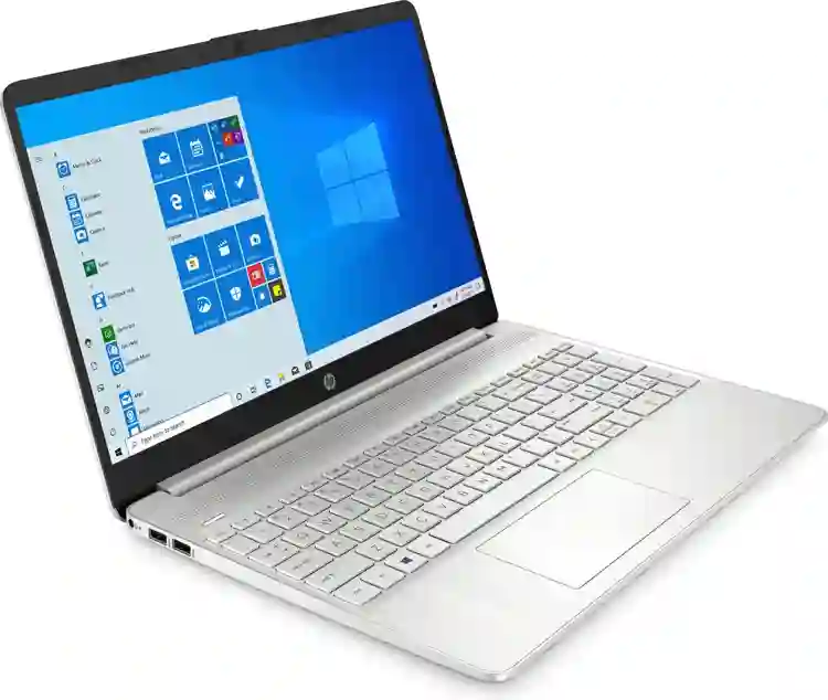 HP 15.6"FHD AG IPS Laptop Ryzen5-5500U 16GB geheugen en 1TB SSD Silver Win10