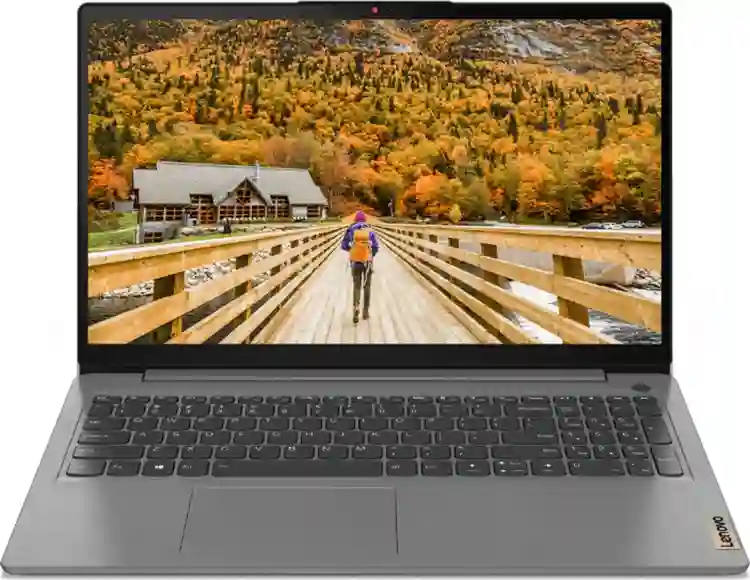 Lenovo AMD Ryzen 3 5300U (4MB Cache, 2.6GHz), 8GB DDR4-SDRAM, 512GB SSD, 39.6 cm (15.6") Full HD 1920 x 1080 IPS, AMD Radeon Graphics, WLAN, Webcam, Windows 11 Home 64-bit