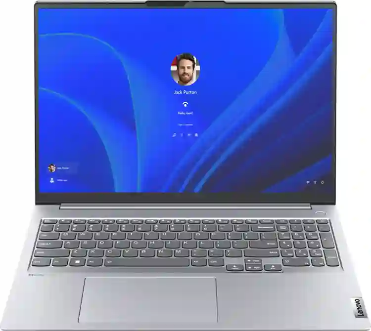 Lenovo ThinkBook 16 G4+ Laptop 40,6 cm (16") WUXGA Intel® Core™ i5 i5-1235U 16 GB LPDDR5-SDRAM 512 GB SSD Wi-Fi 6 (802.11ax) Windows 11 Pro Grijs