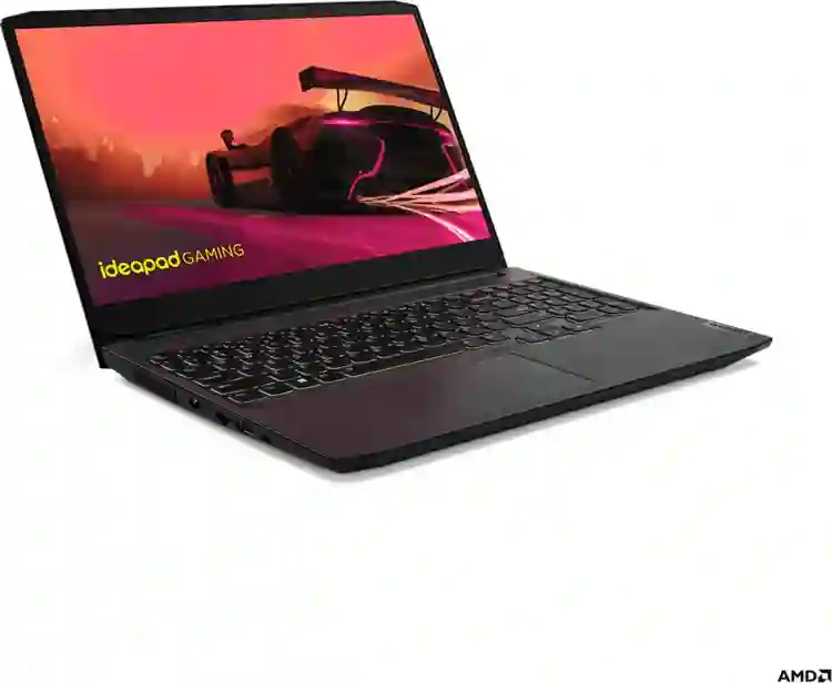 Lenovo IdeaPad Gaming 3 5600H Notebook 39,6 cm (15.6") Full HD AMD Ryzen™ 5 16 GB DDR4-SDRAM 512 GB SSD NVIDIA GeForce RTX 3050 Wi-Fi 5 (802.11ac) Windows 11 Home Zwart