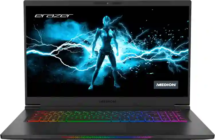 Medion Erazer Beast X25 - Gaming laptop - AMD Ryzen 7 5800H - 17,3 inch QHD met 165 Hz - NVIDIA GeForce RTX 3070 - 1 TB PCIe SSD - 32 GB RAM - Windows 11 Home