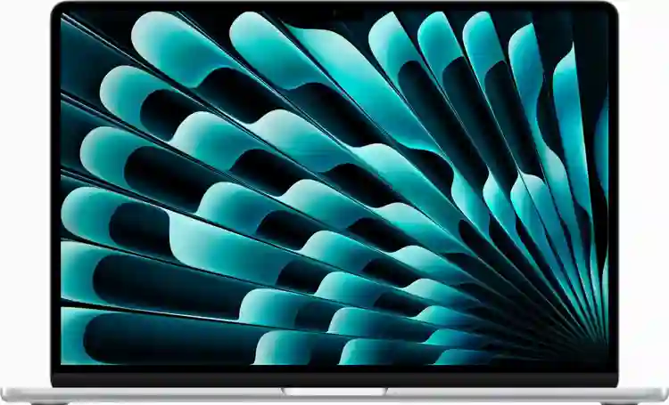 Apple Macbook Air (2023) MQKR3FN/A - 15 inch - M2 - 256 GB - Zilver - azerty