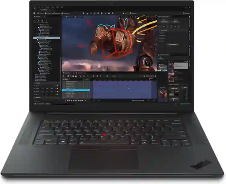 Lenovo ThinkPad P1, Intel® Core™ i7, 40,6 cm (16"), 2560 x 1600 pixels, 32 Go, 1 To, Windows 11 Pro