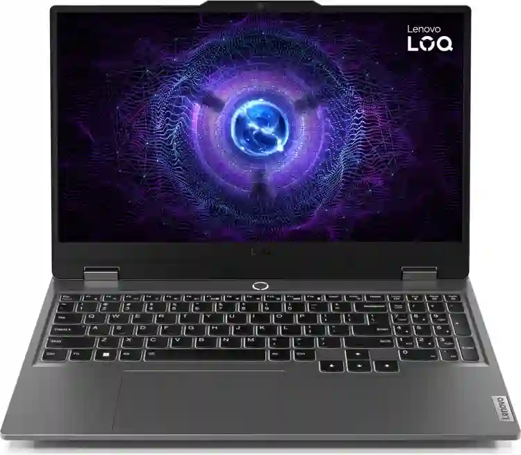 Lenovo LOQ 15IRX9 - Laptop 15.6" Full HD - Intel Core i7-13650HX - NVIDIA GeForce RTX 4060 - 16 GB DDR5 - 512 GB SSD - Windows 11 Home - Qwerty - grijs