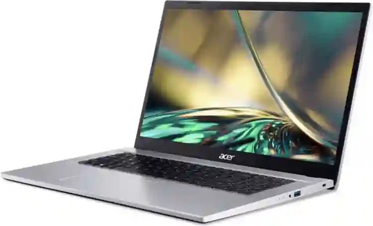 Intel Core i5-1235U (1.3GHz, 12MB L3), 43.9 cm (17.3") HD+ ComfyView (1600 × 900), 8GB DDR4 SDRAM, 512GB PCIe NVMe SSD, Intel Iris Xe Graphics, Wi-Fi 6 AX (1x1), Windows 11 Home, US Int. Keyboard